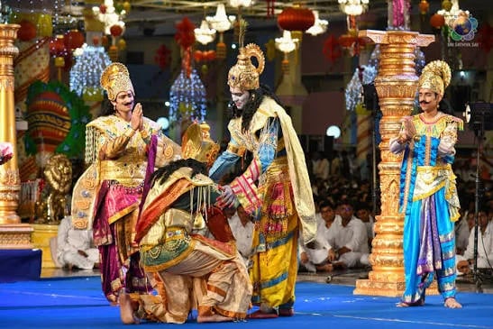 Dr. Koustubh Pare in performance, representing compositions for drama and festive occasions