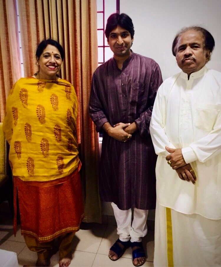 Dr. Koustubh Pare with legendary playback singer Kavitha Krishnamurthy